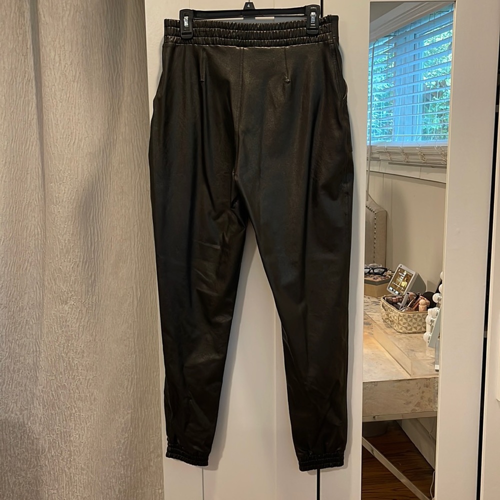 Spanx Leather Joggers